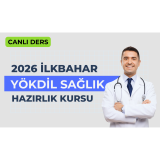 2026 İlkbahar Canlı Yökdil Sağlık Dersi