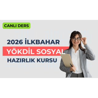 2026 İlkbahar Canlı Yökdil Sosyal Dersi