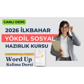 2026 İlkbahar Canlı Yökdil SOSYAL Dersi + Word Up