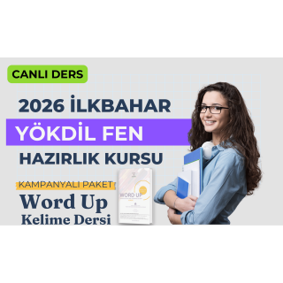 2026 İlkbahar Canlı Yökdil Fen Dersi + Word Up