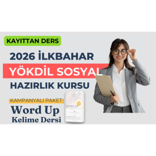 2026 İlkbahar Kayıttan Yökdil Sosyal Dersi + Word Up
