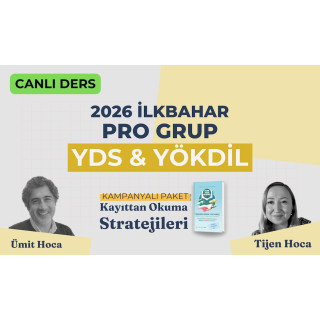 2026 İlkbahar Pro Grup Canlı + Okuma Stratejileri