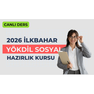 2026 İlkbahar Canlı Yökdil Sosyal Dersi