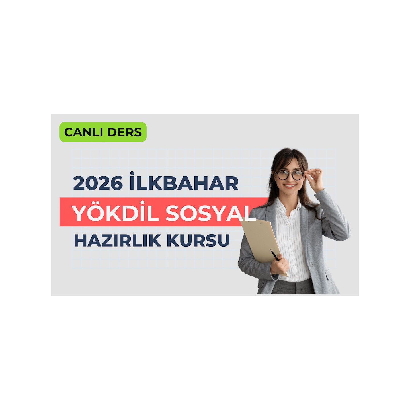 2026 İlkbahar Canlı Yökdil Sosyal Dersi