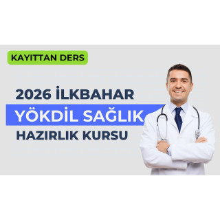 2026 İlkbahar Kayıttan Yökdil Sağlık Dersi 2026 İlkbahar Kayıttan Yökdil Sağlık Dersi