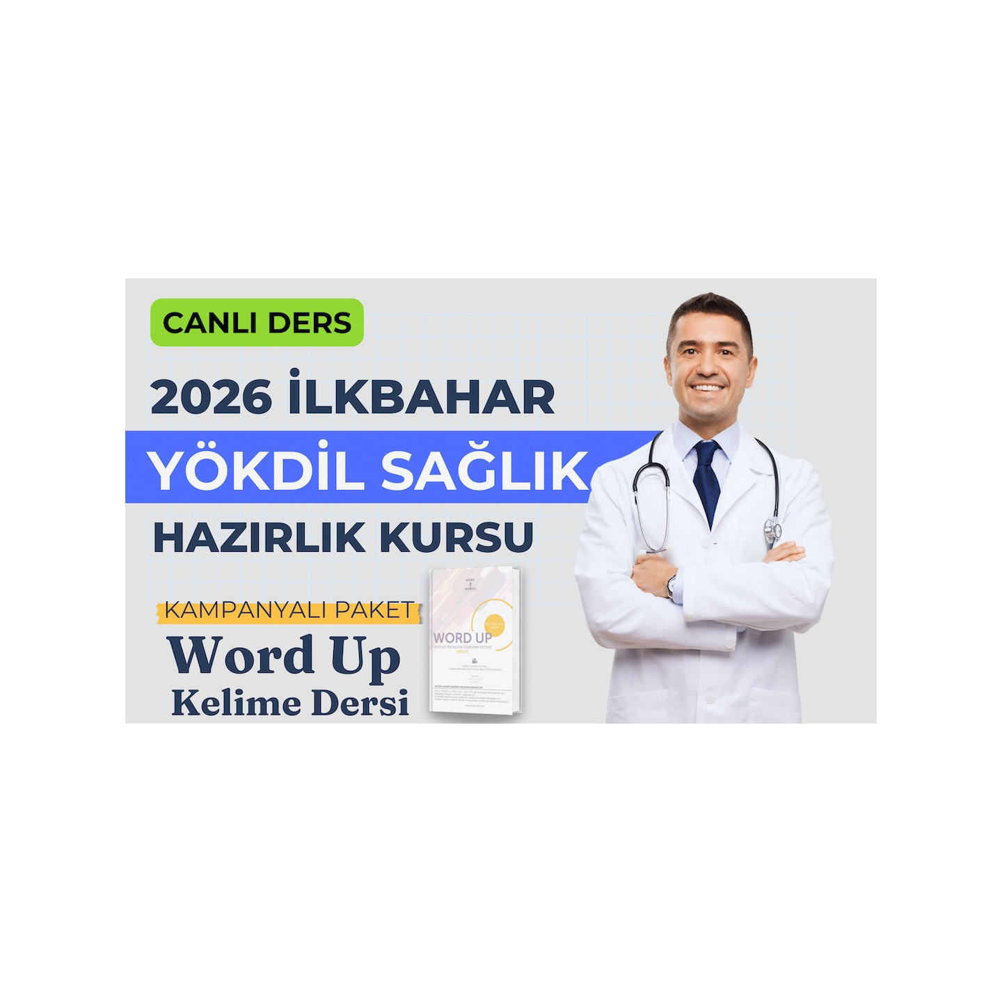 2026 İlkbahar Canlı Yökdil Sağlık Dersi