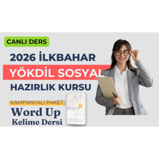 2026 İlkbahar Canlı Yökdil SOSYAL Dersi + Word Up