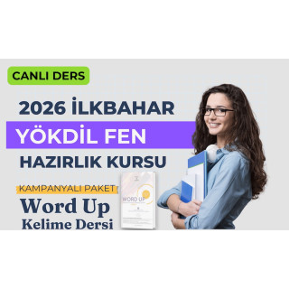 2026 İlkbahar Canlı Yökdil Fen Dersi + Word Up