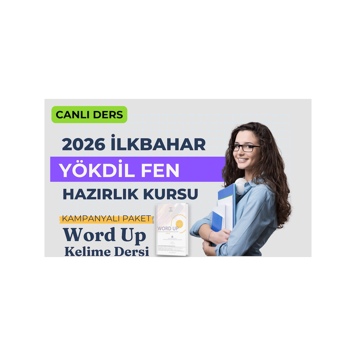 2026 İlkbahar Canlı Yökdil Fen Dersi + Word Up