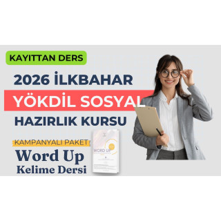 2026 İlkbahar Kayıttan Yökdil Sosyal Dersi + Word Up