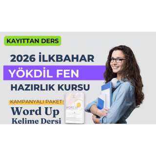 2026 İlkbahar Kayıttan Yökdil Fen Dersi + Word Up