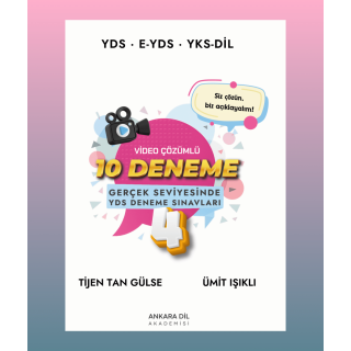 VİDEO ÇÖZÜMLÜ 10 YDS DENEME SINAVI - 4