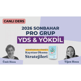2026 Sonbahar Pro Grup Canlı + Kayıttan Okuma Stratejileri