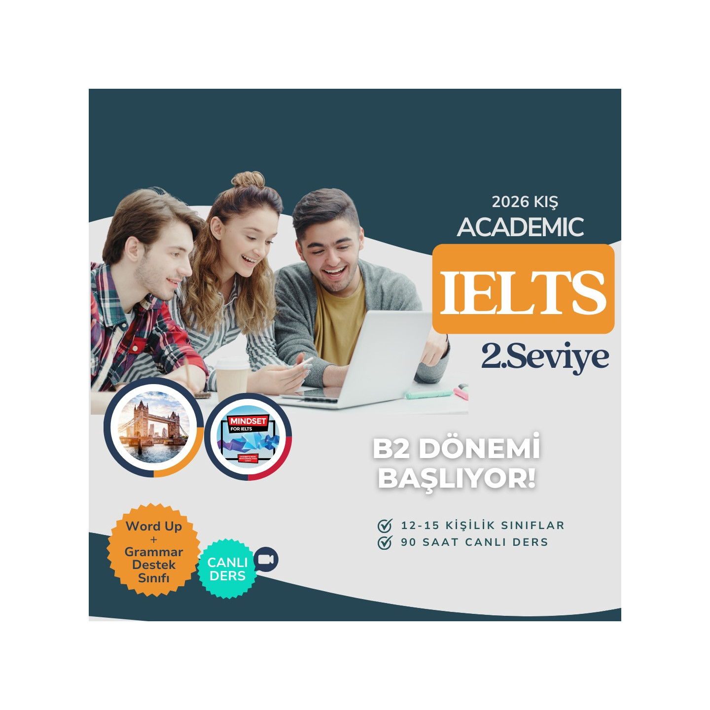 IELTS 2 (Academic) – 2. SEVİYE