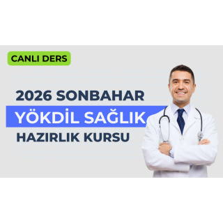 2026 Sonbahar Canlı Yökdil Sağlık Dersi