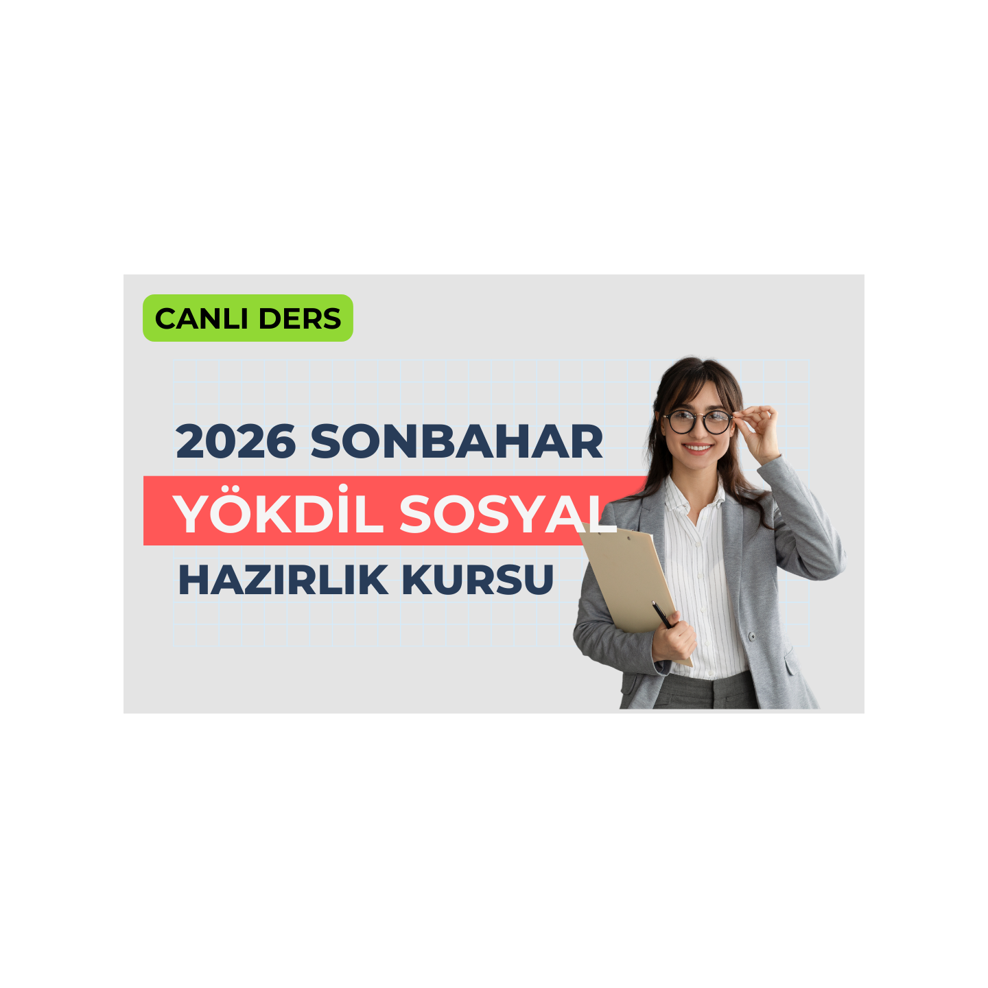 2026 Sonbahar Canlı Yökdil Sosyal Dersi
