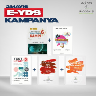 2 MAYIS E-YDS KAMPANYASI (SORU ÇÖZÜM KAMPI 6 İLE)