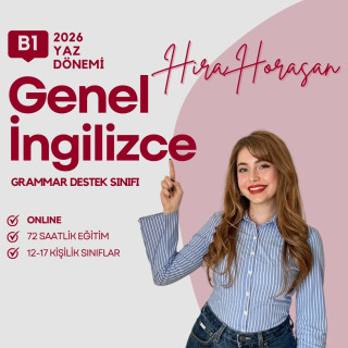 2026 Yaz B1 Seviye Genel İngilizce Dersi