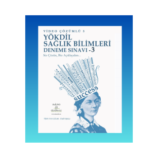 VİDEO ÇÖZÜMLÜ 5 YÖKDİL SAĞLIK BİLİMLERİ DENEME SINAVI 3