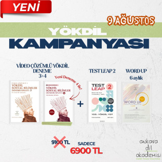 9 AĞUSTOS YÖKDİL SOSYAL KAMPANYASI (6 AYLIK WORD UP İLE)