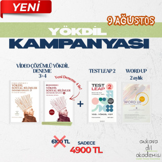 9 AĞUSTOS YÖKDİL SOSYAL KAMPANYASI (2 AYLIK WORD UP İLE)