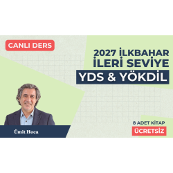 2027 İlkbahar Dönemi İleri Seviye Canlı YDS Dersi