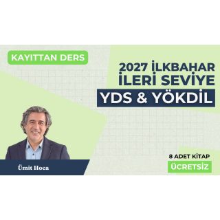 2027 İlkbahar Dönemi İleri Seviye Kayıttan YDS Dersi
