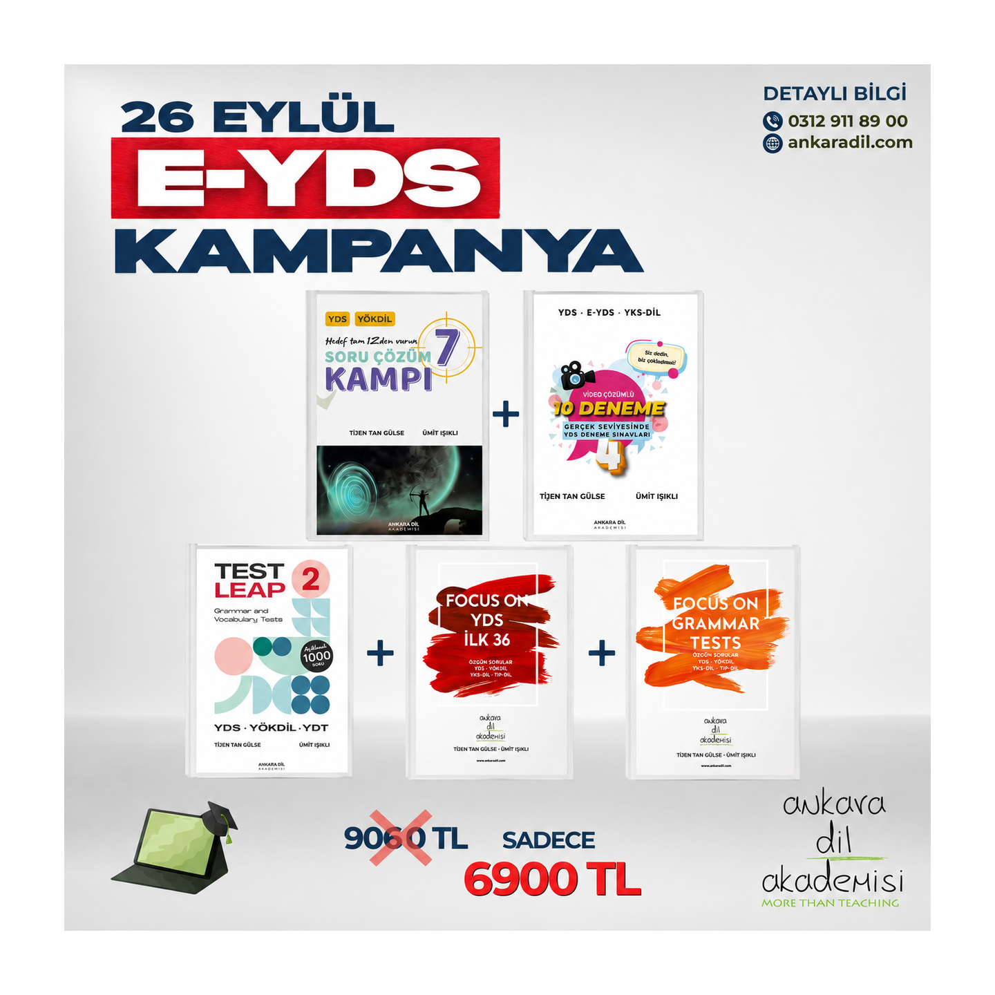 26 EYLÜL E-YDS KAMPANYASI (SORU ÇÖZÜM KAMPI 7 İLE)