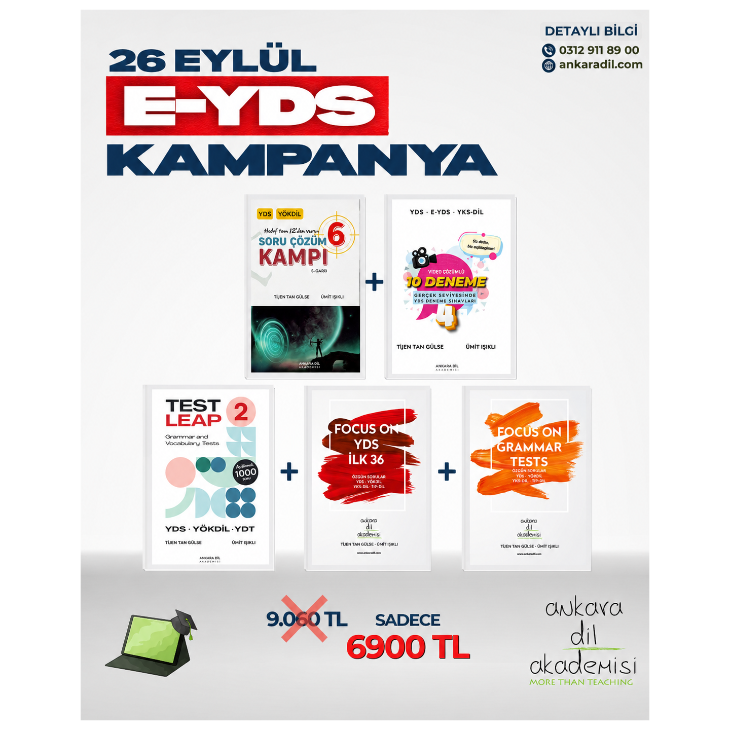 26 EYLÜL E-YDS KAMPANYASI (SORU ÇÖZÜM KAMPI 6 İLE)