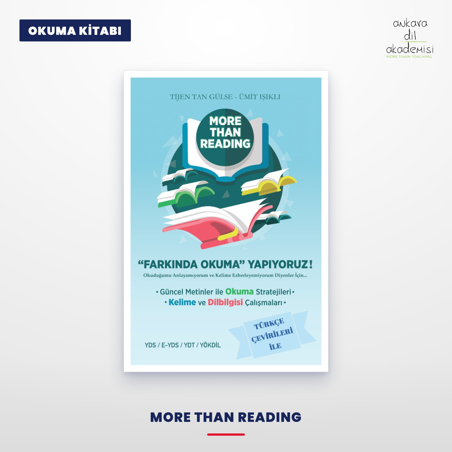 More Than Reading - YDS - YÖKDİL - YKS-DİL Okuma Kitabı