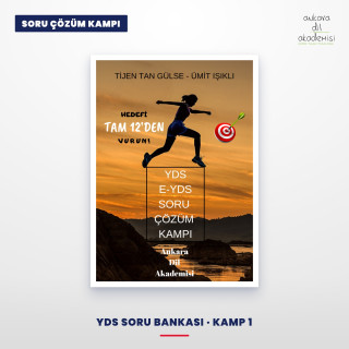 YDS Soru Bankası – Kamp Kitabı 1
