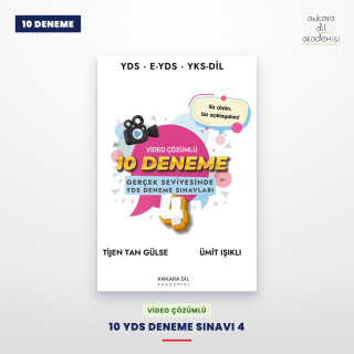 VİDEO ÇÖZÜMLÜ 10 YDS DENEME SINAVI - 4