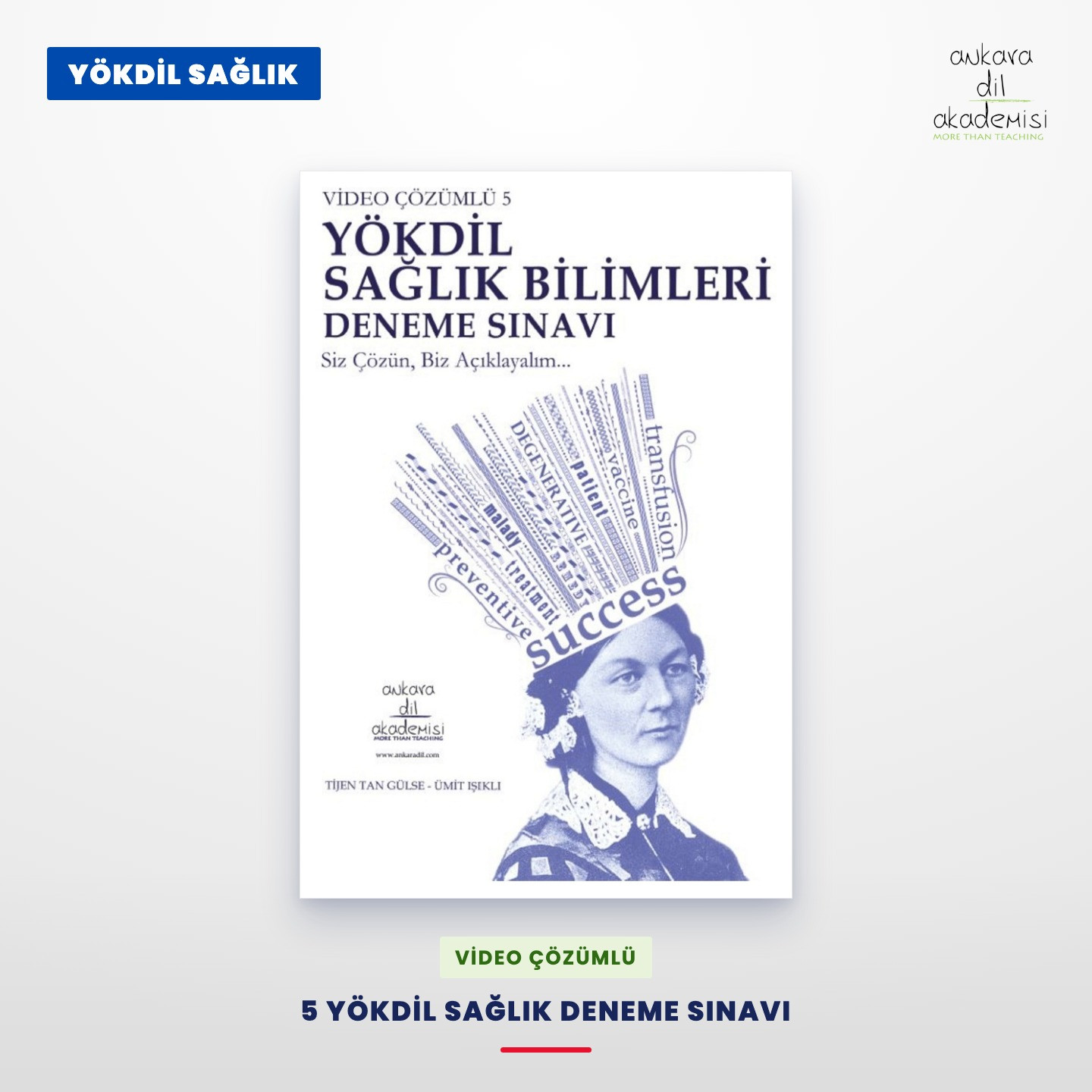 VİDEO ÇÖZÜMLÜ 5 YÖKDİL SAĞLIK BİLİMLERİ DENEME SINAVI