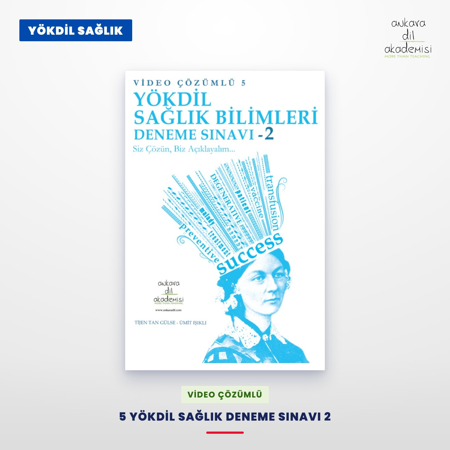 VİDEO ÇÖZÜMLÜ 5 YÖKDİL SAĞLIK BİLİMLERİ DENEME SINAVI 2