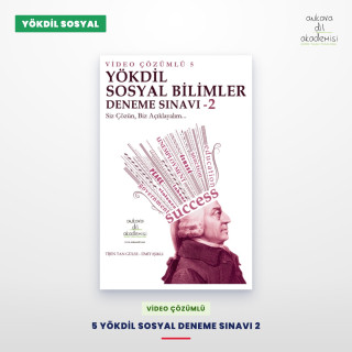 VİDEO ÇÖZÜMLÜ 5 YÖKDİL SOSYAL BİLİMLER DENEME SINAVI 2