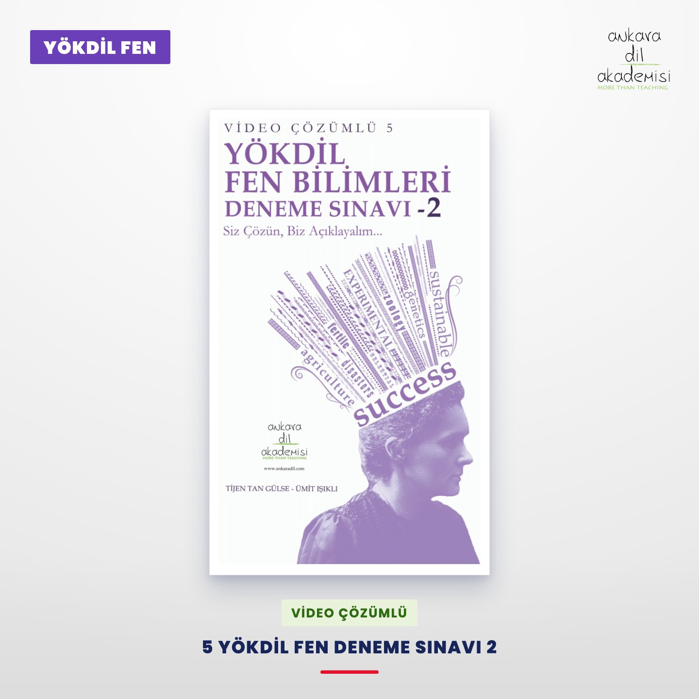 VİDEO ÇÖZÜMLÜ 5 YÖKDİL FEN BİLİMLERİ DENEME SINAVI 2
