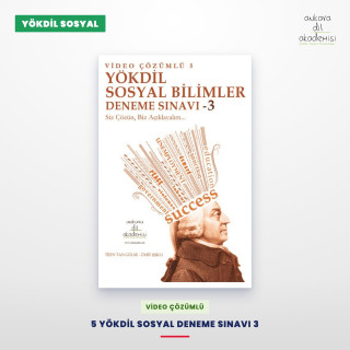 VİDEO ÇÖZÜMLÜ 5 YÖKDİL SOSYAL BİLİMLER DENEME SINAVI 3