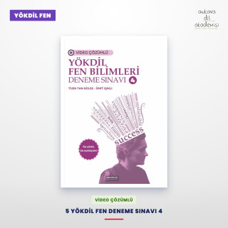 VİDEO ÇÖZÜMLÜ 5 YÖKDİL FEN BİLİMLERİ DENEME SINAVI 4