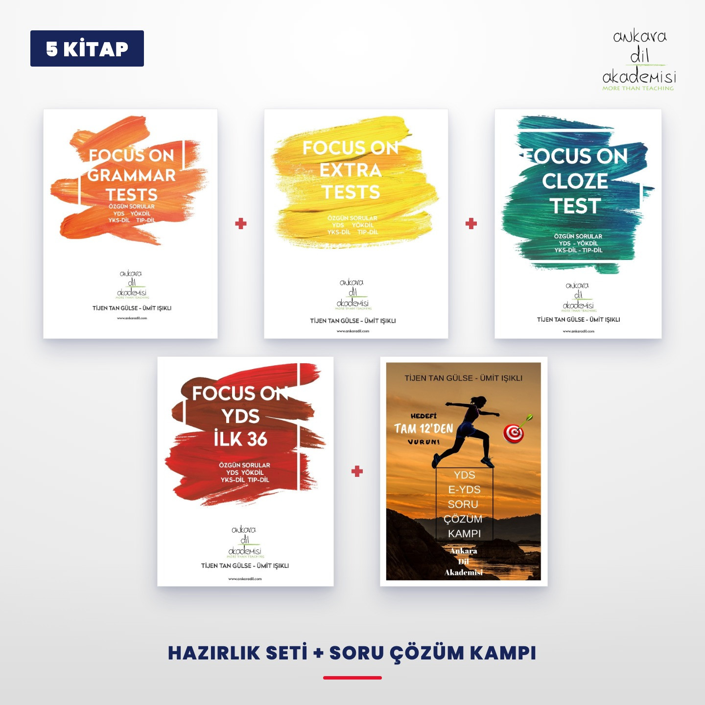 YDS Hazırlık Seti  + YDS/E-YDS Soru Çözüm Kampı Kitabı