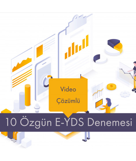 Video Çözümlü 10 Özgün E-YDS Denemesi