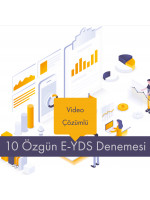 Video Çözümlü 10 Özgün E-YDS Denemesi