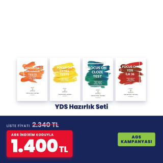 AGS Kampanyası – YDS Hazırlık Seti
