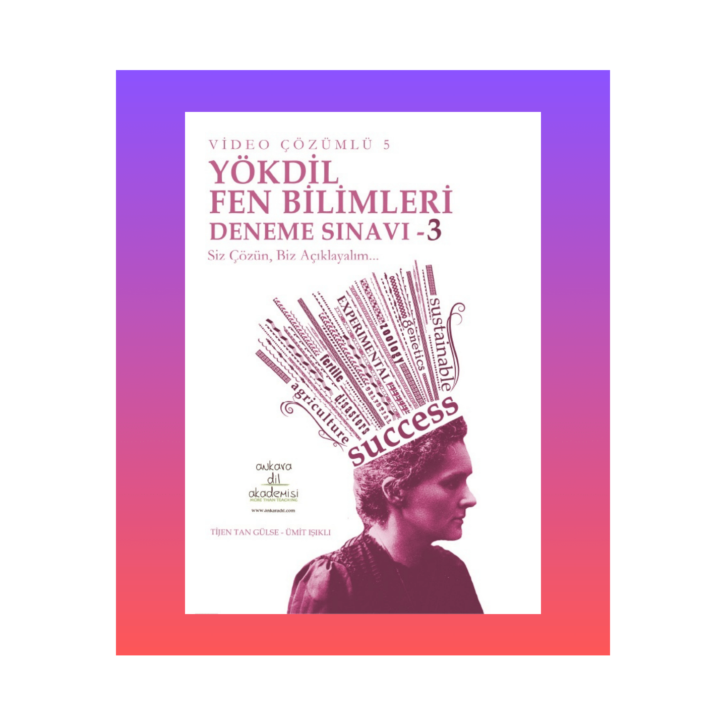 Video Çözümlü Yökdil Fen Deneme Sınavları Kitabı 3