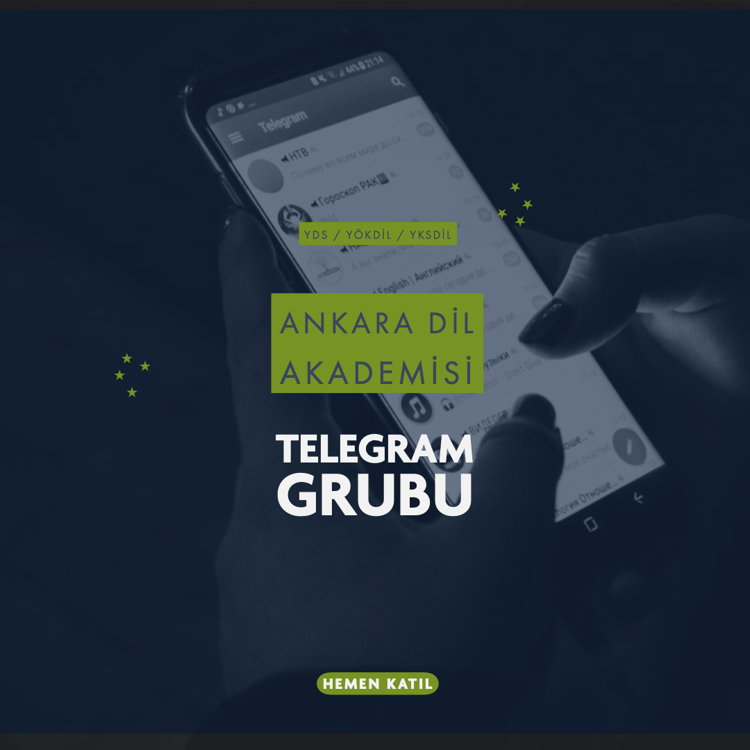 YDS / YÖKDİL Telegram Grubu