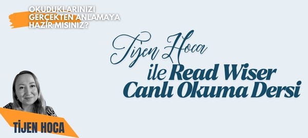 Read Wiser İngilizce Okuma Analiz Dersi