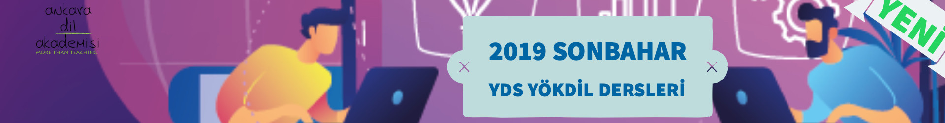 2019 Sonbahar YDS YÖKDİL Dersleri Erken İndirim Kampanyası