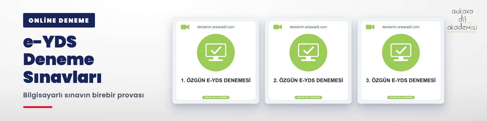 e-YDS Deneme Sınavları